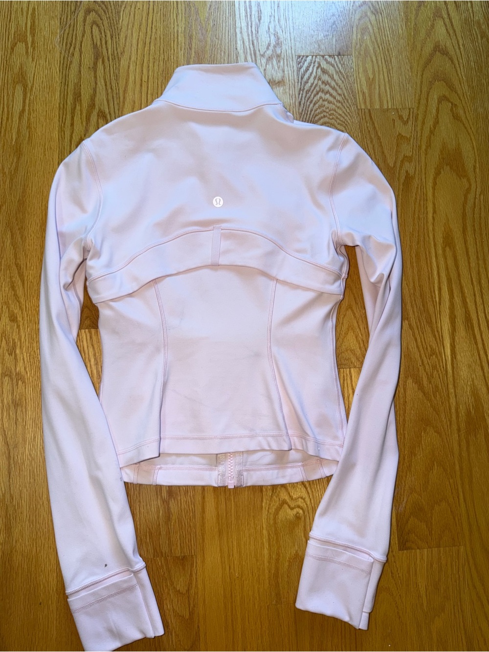 Lululemon Women’s Light Pink Zip-Up Jacket - Picture 3 of 4